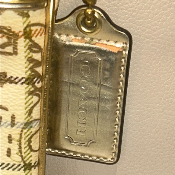 Coach Tattersall Graffiti Swingpack Crossbody Bag - Picture 3 of 9